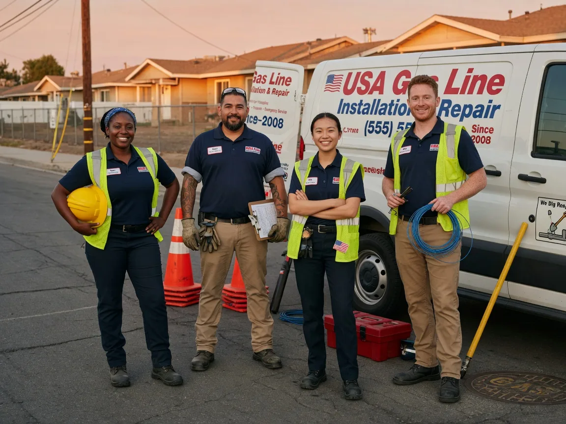 Gas Line Installation company in Thompson, IA